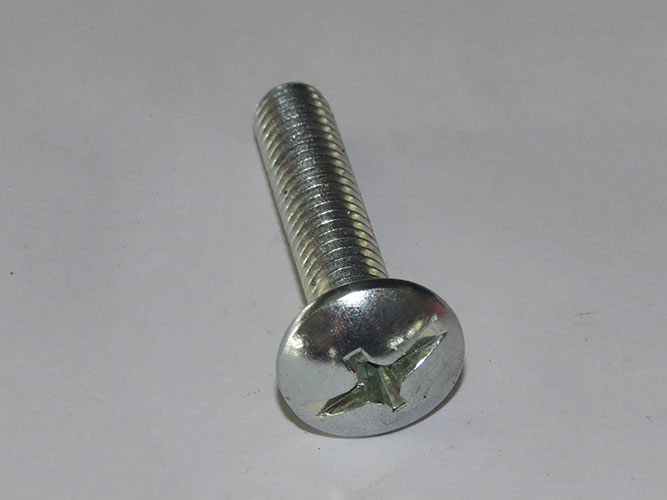 大扁十字割溝螺絲