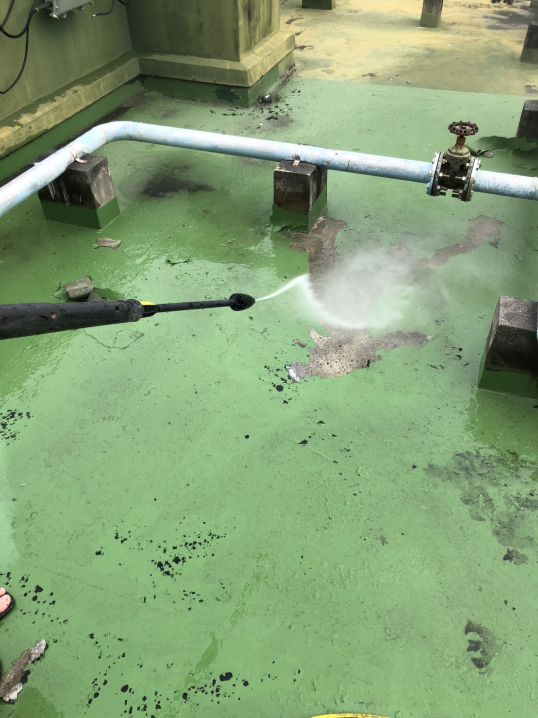 頂樓防水PU處理