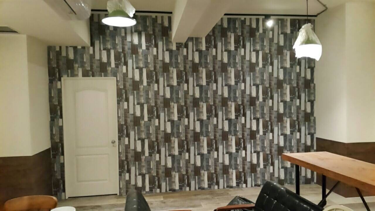 高雄文化石壁紙立體