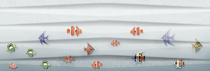 地中海(藍)花磚