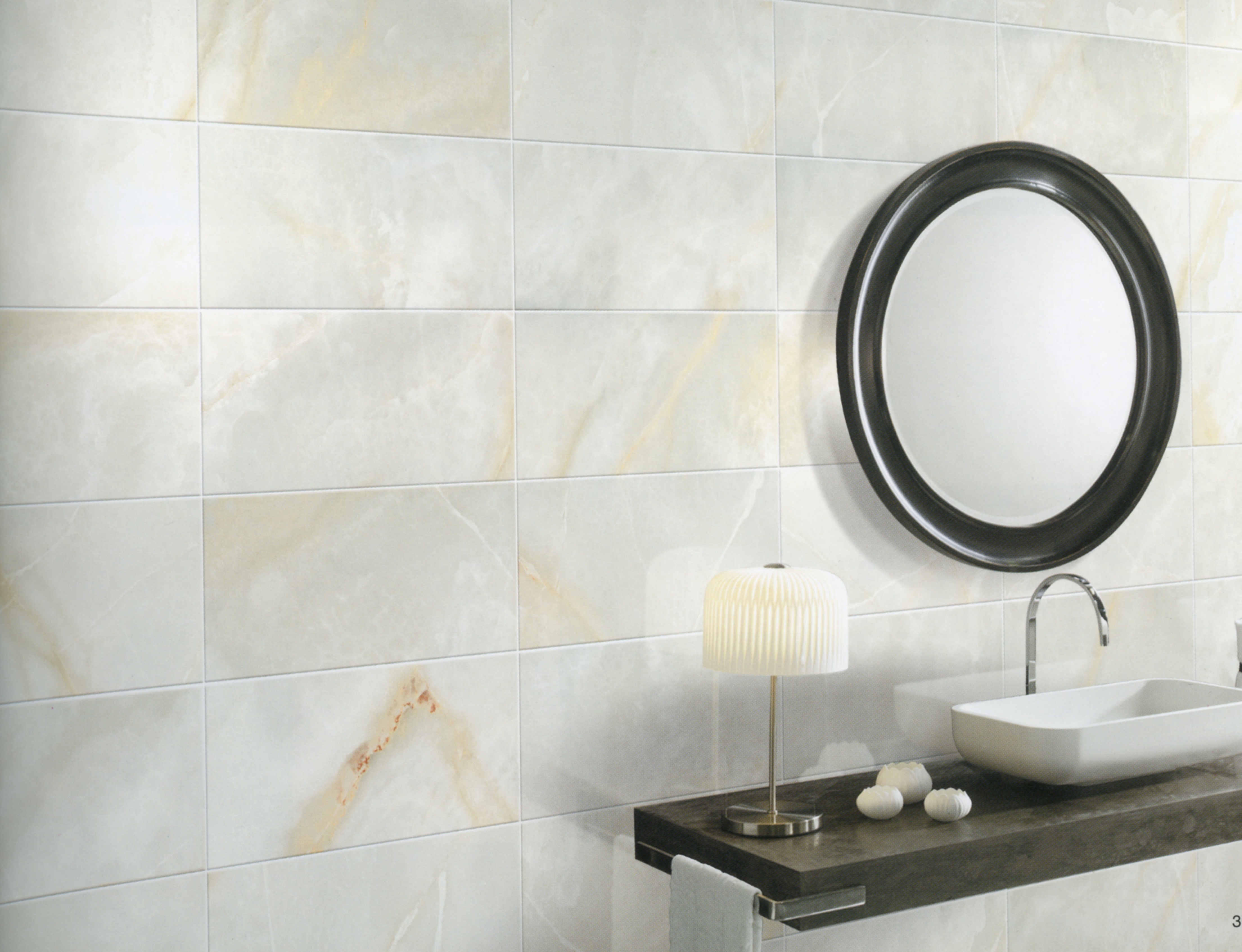 玉石噴墨高亮釉修邊地壁套磚