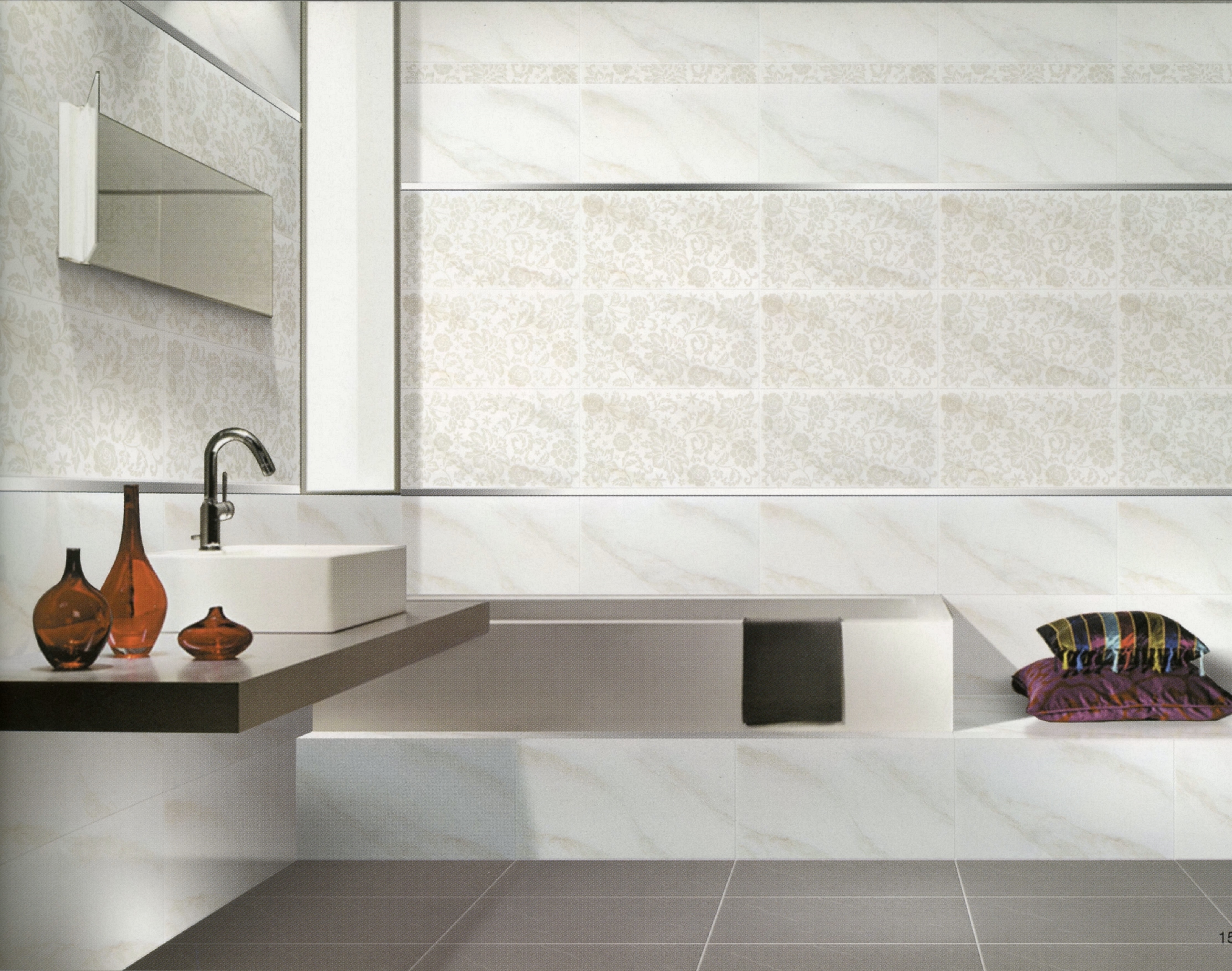 牡丹岡石高亮釉修邊地壁套磚330&times;600mm.299&times;299mm