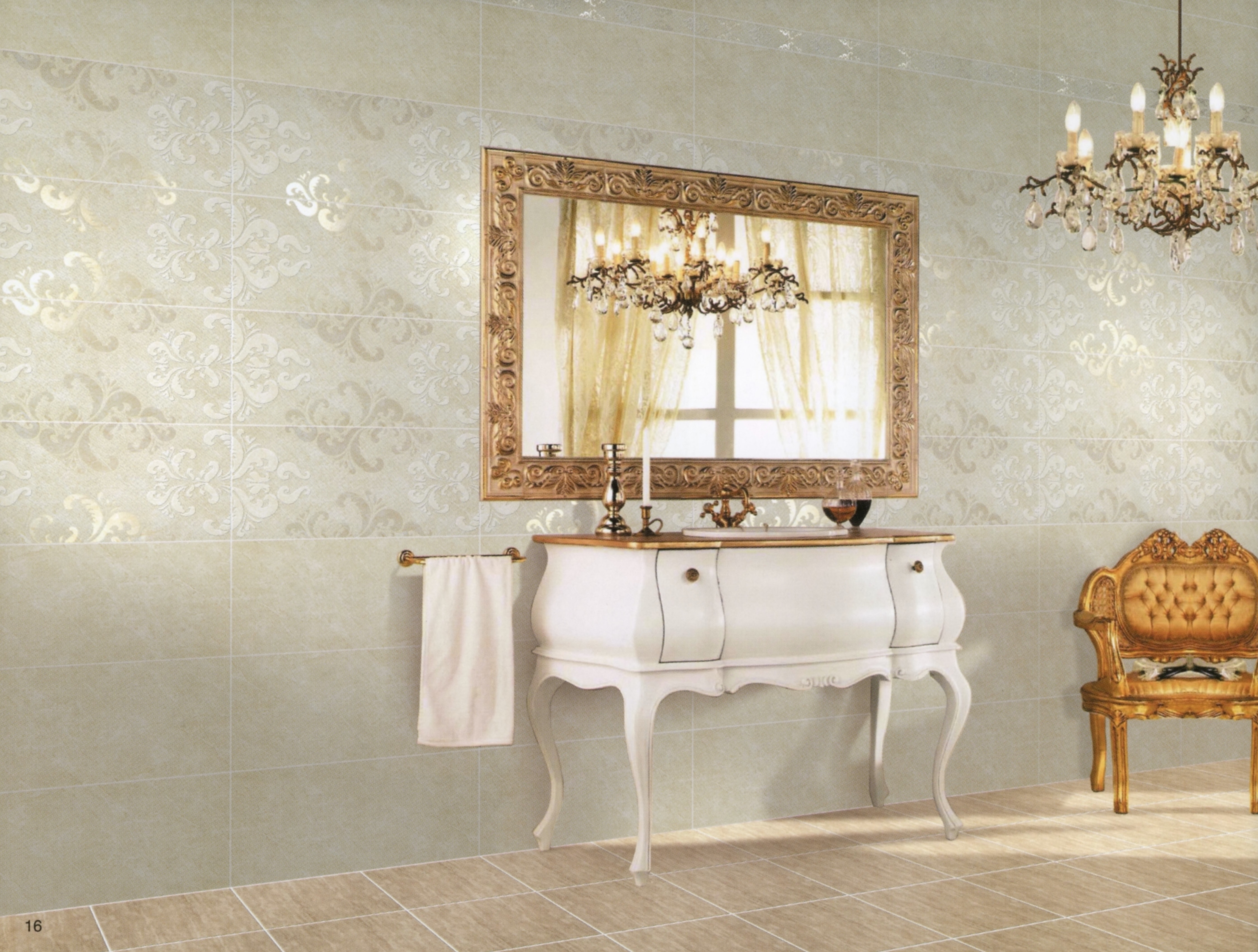 白金峰高亮釉修邊地壁套磚