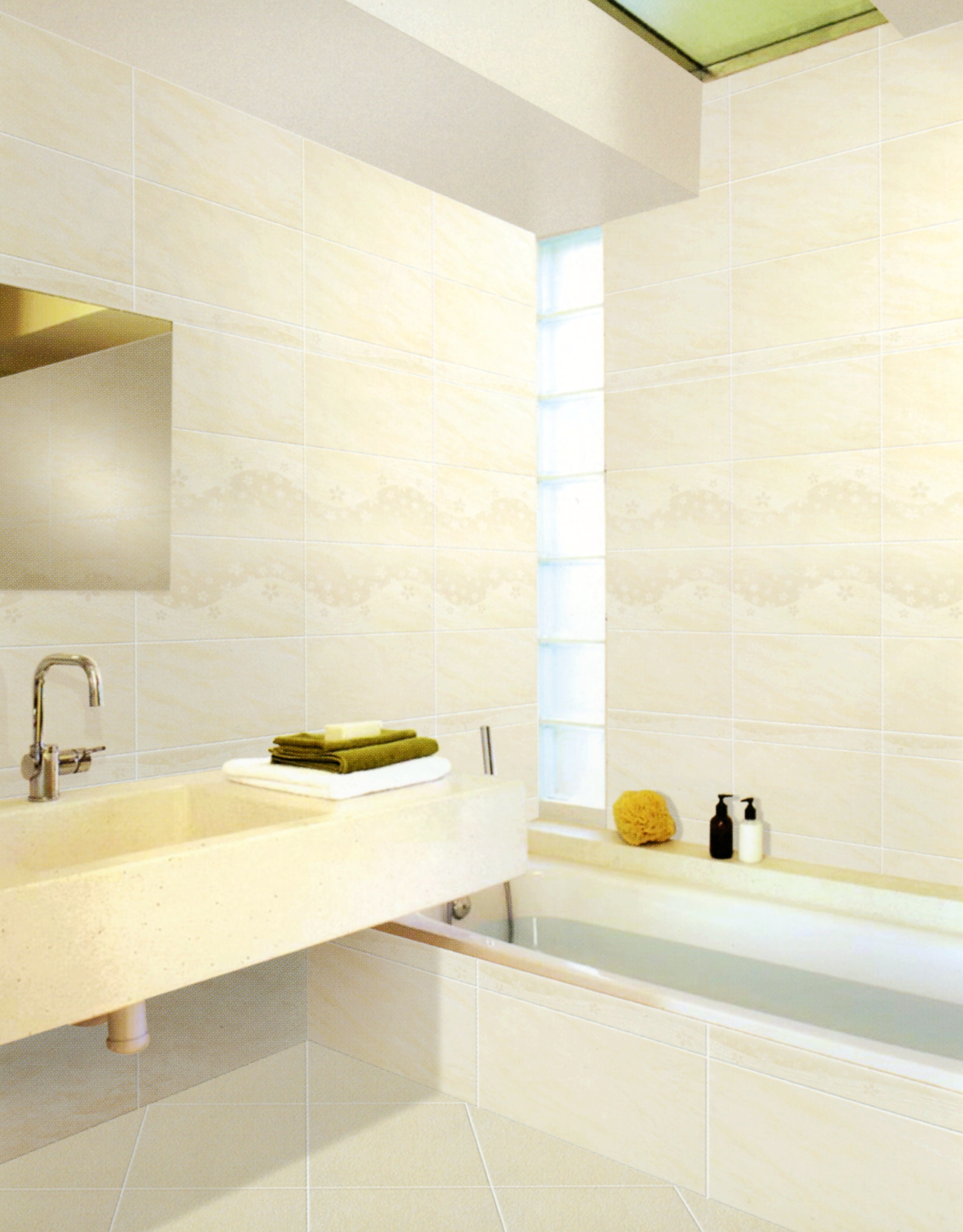 Y5482高亮釉修邊地壁套磚