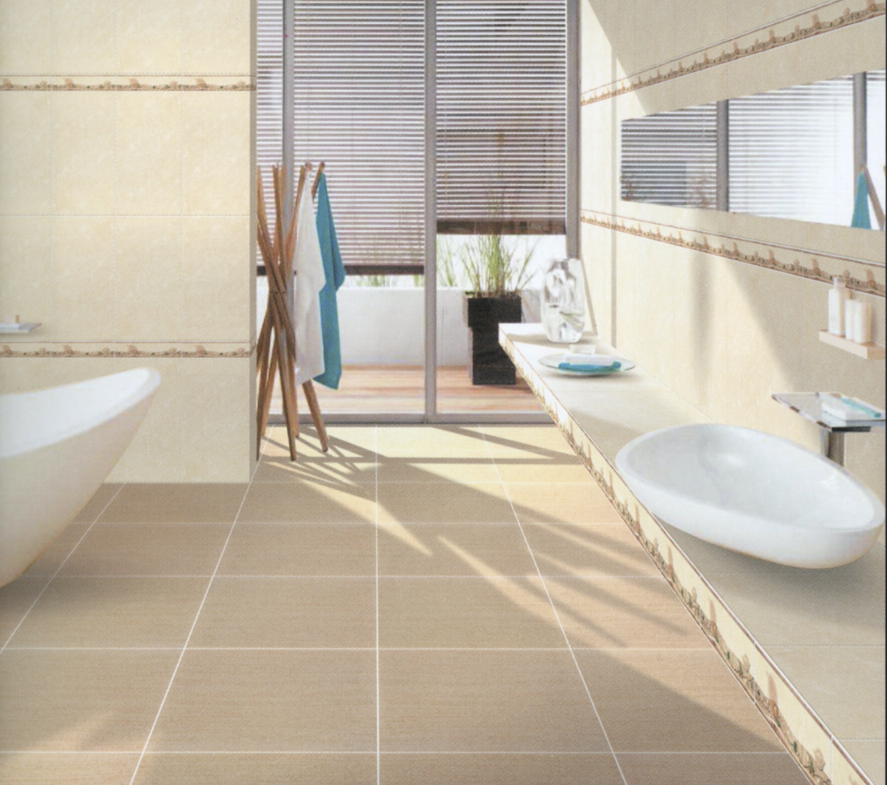 秋頁岩高亮釉修邊地壁套磚