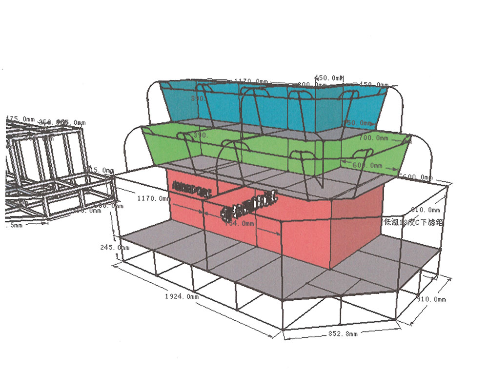 外L型下濾式海產缸