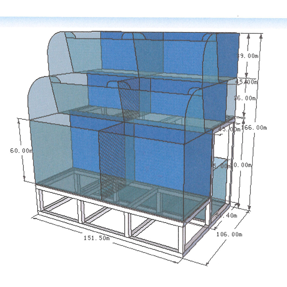 三層後濾式海產缸