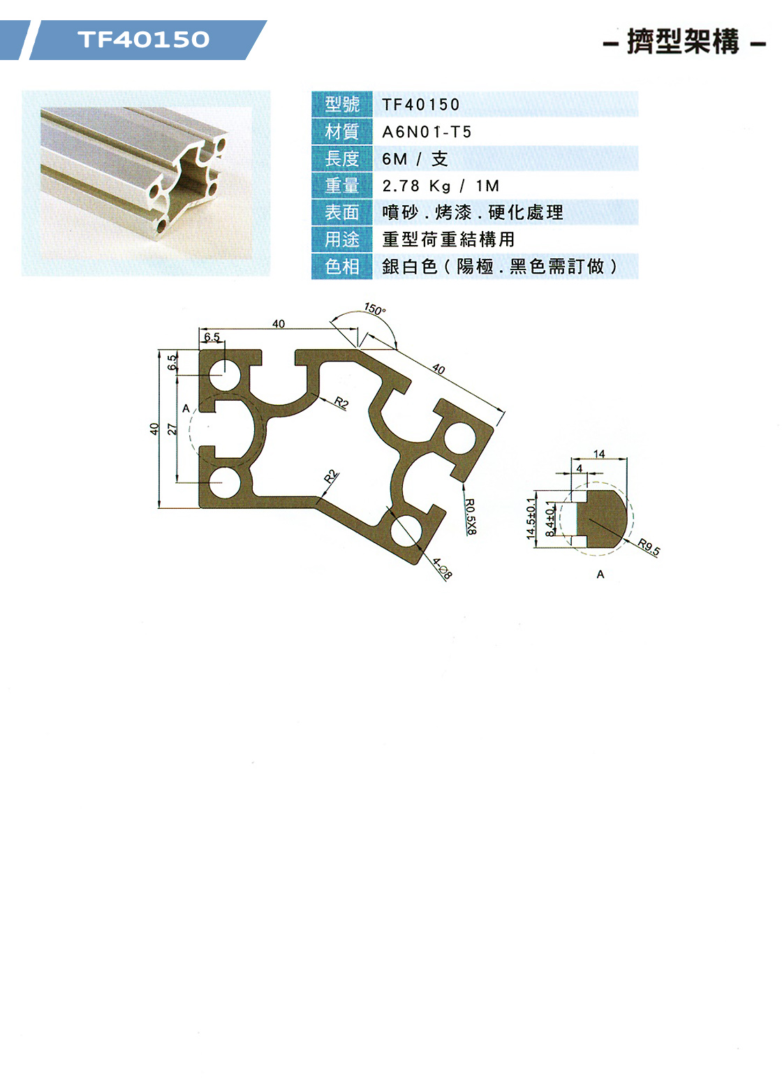 擠型架構