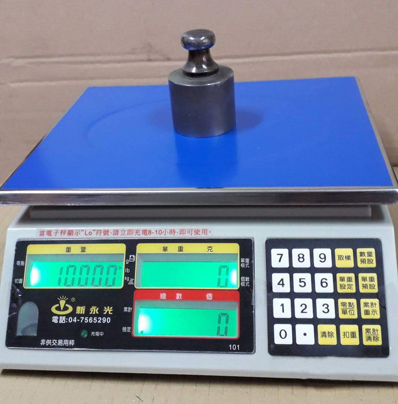 高精度電子計數桌秤
