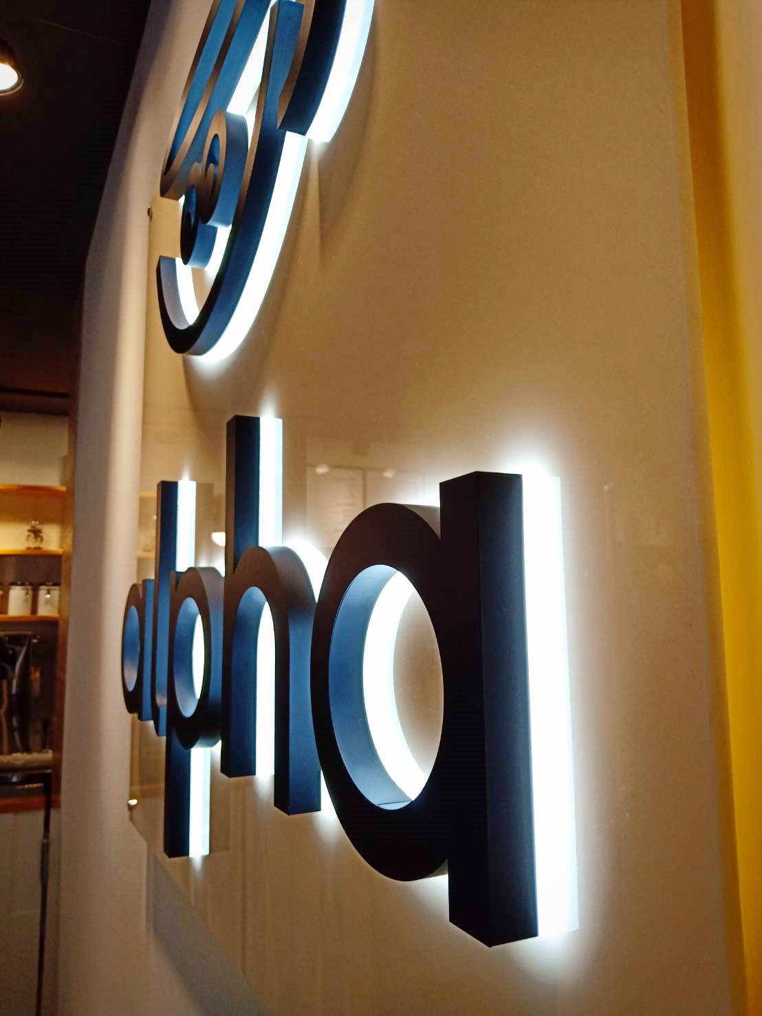 壓克力/泡棉背光字