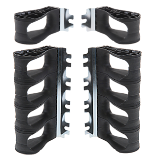 水平和垂直線纜管理器