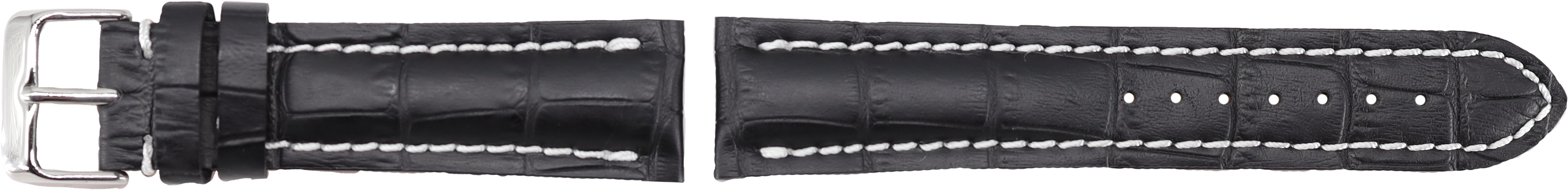 百年靈穿扣牛皮黑