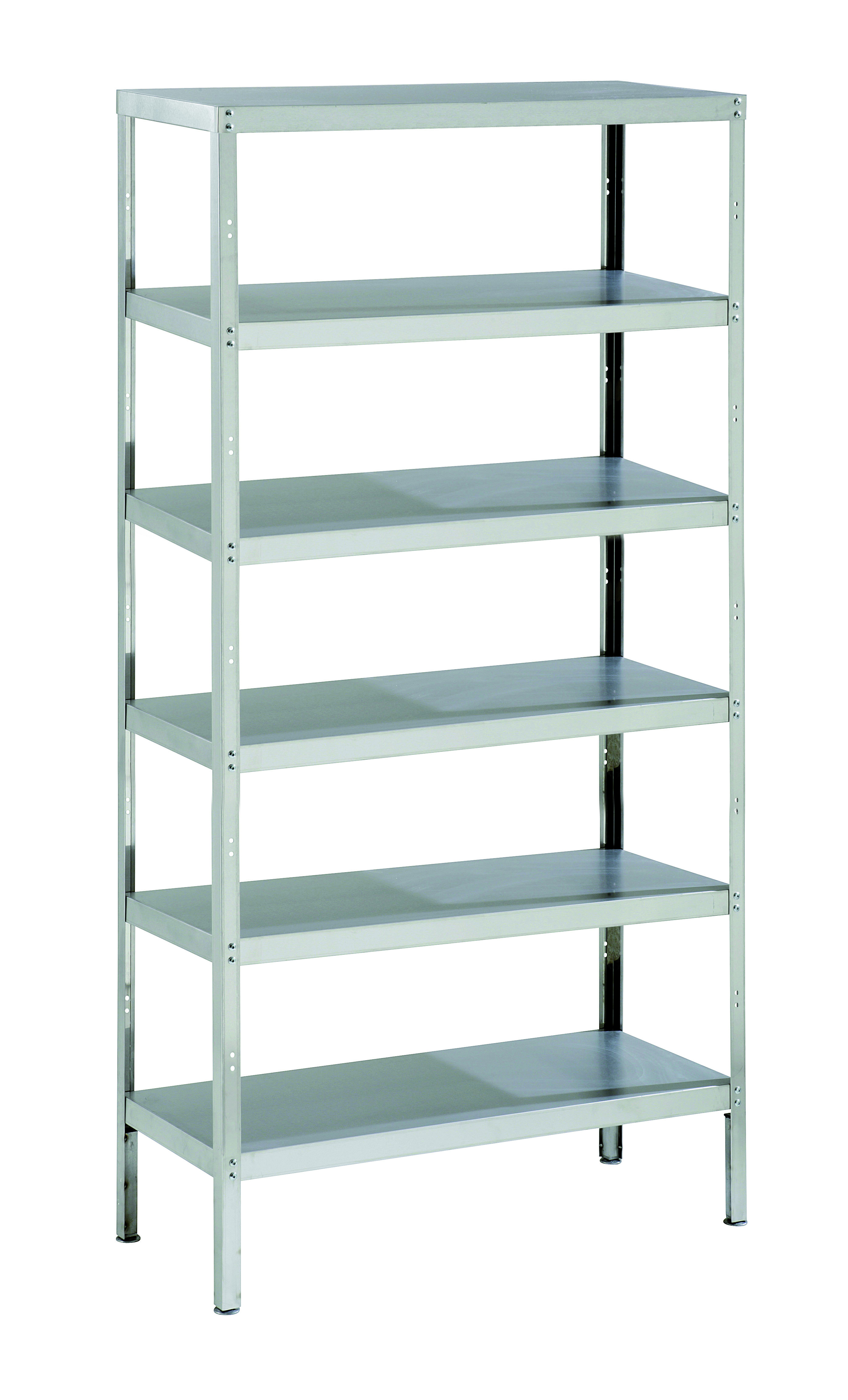 五層白免螺絲角鋼