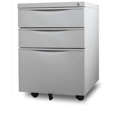 白色三層活動櫃