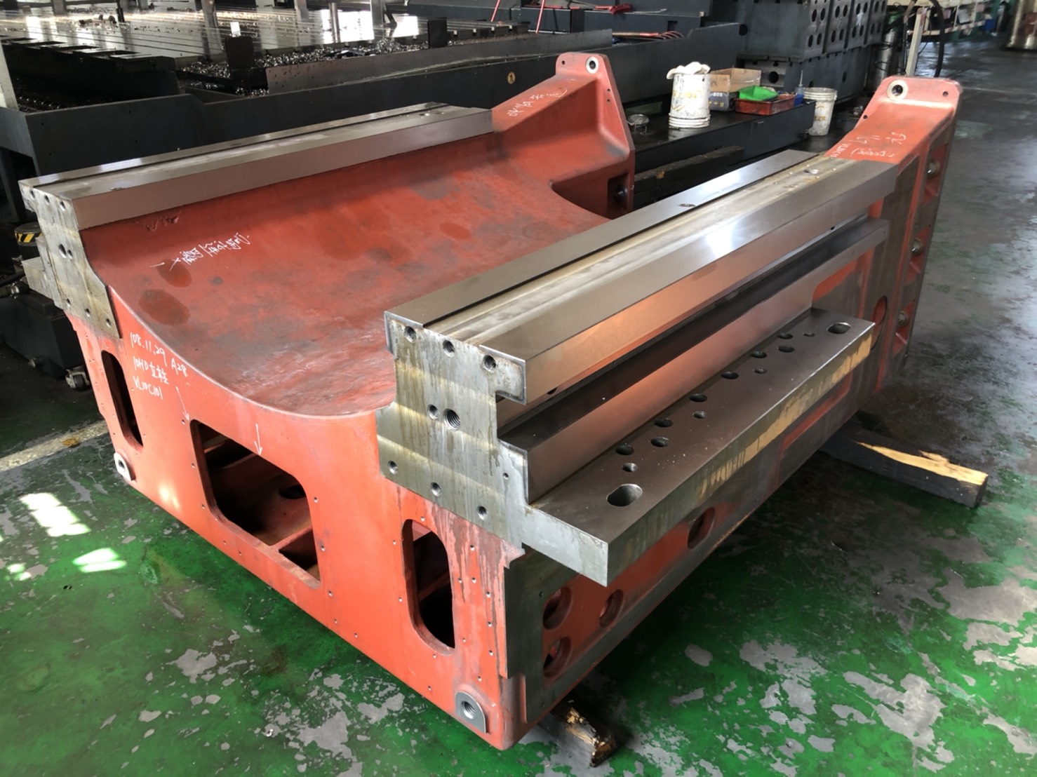 立車立柱加工成品