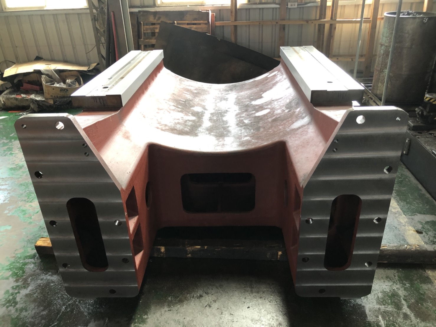 立車立柱加工成品