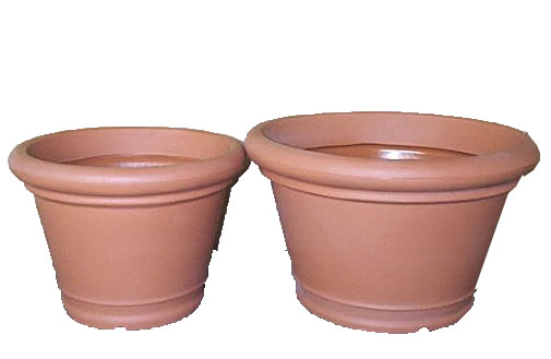 DI無雕花花盆(低)