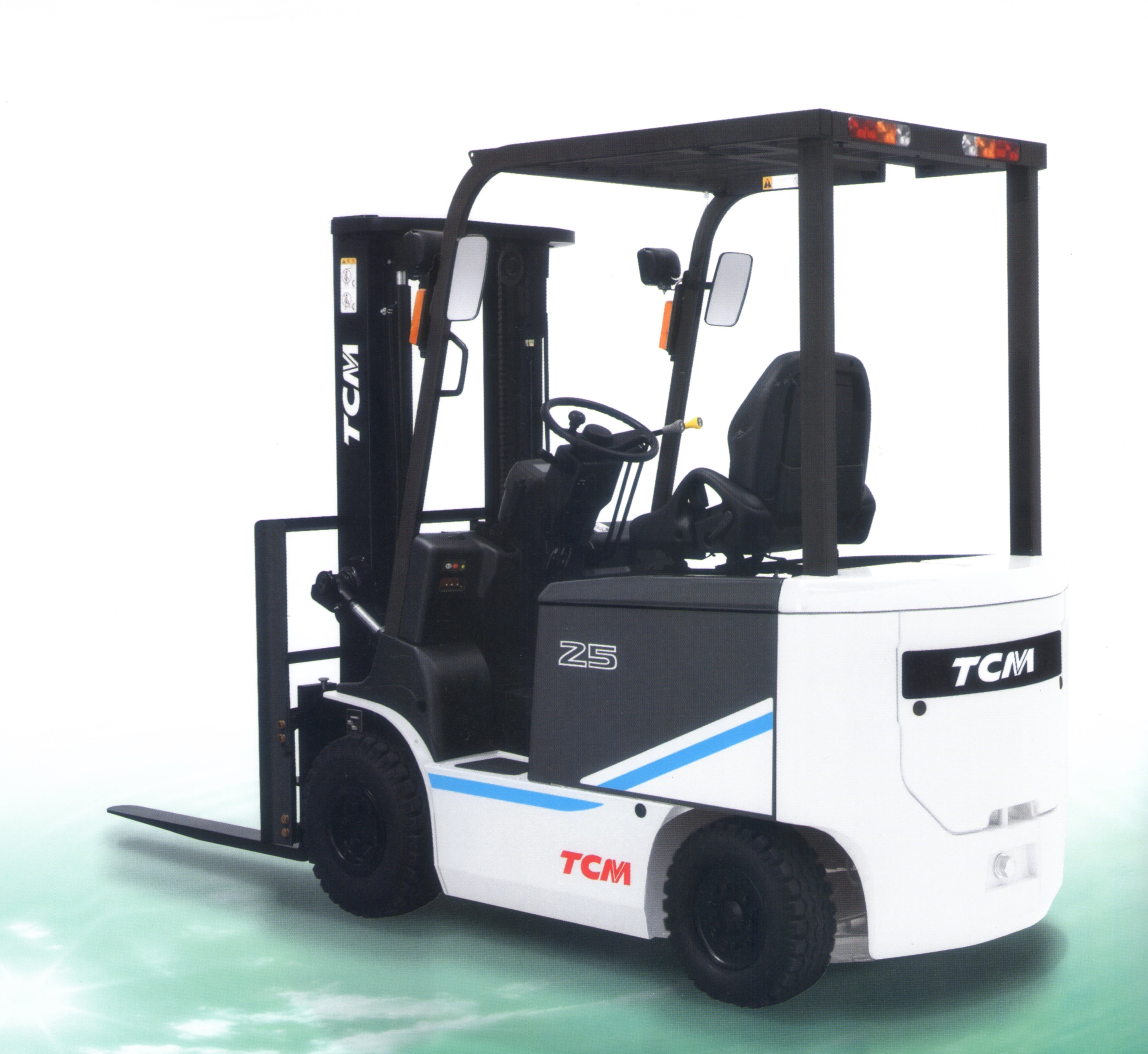 2.TCM1.5~3.0噸電動堆高機系列