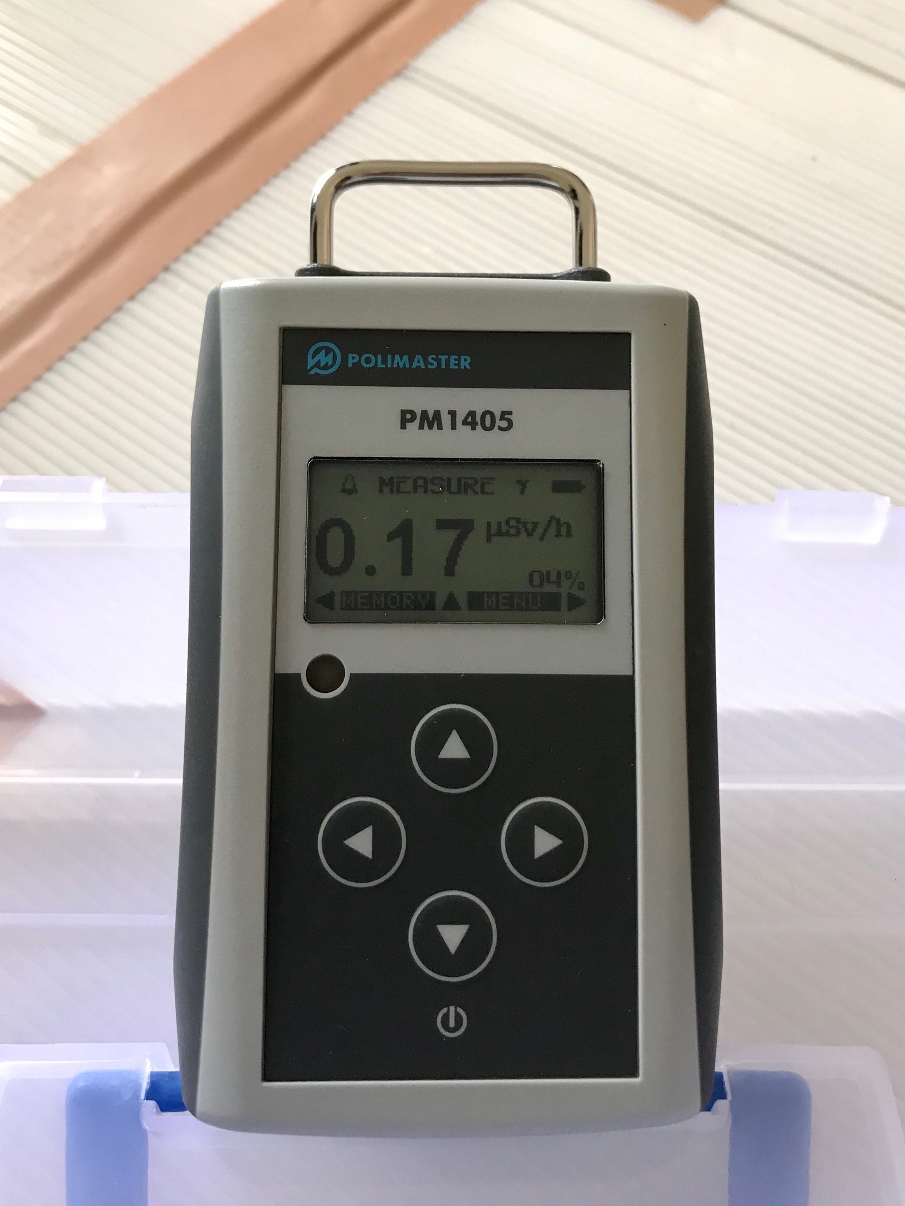 輻射偵測器檢測案例