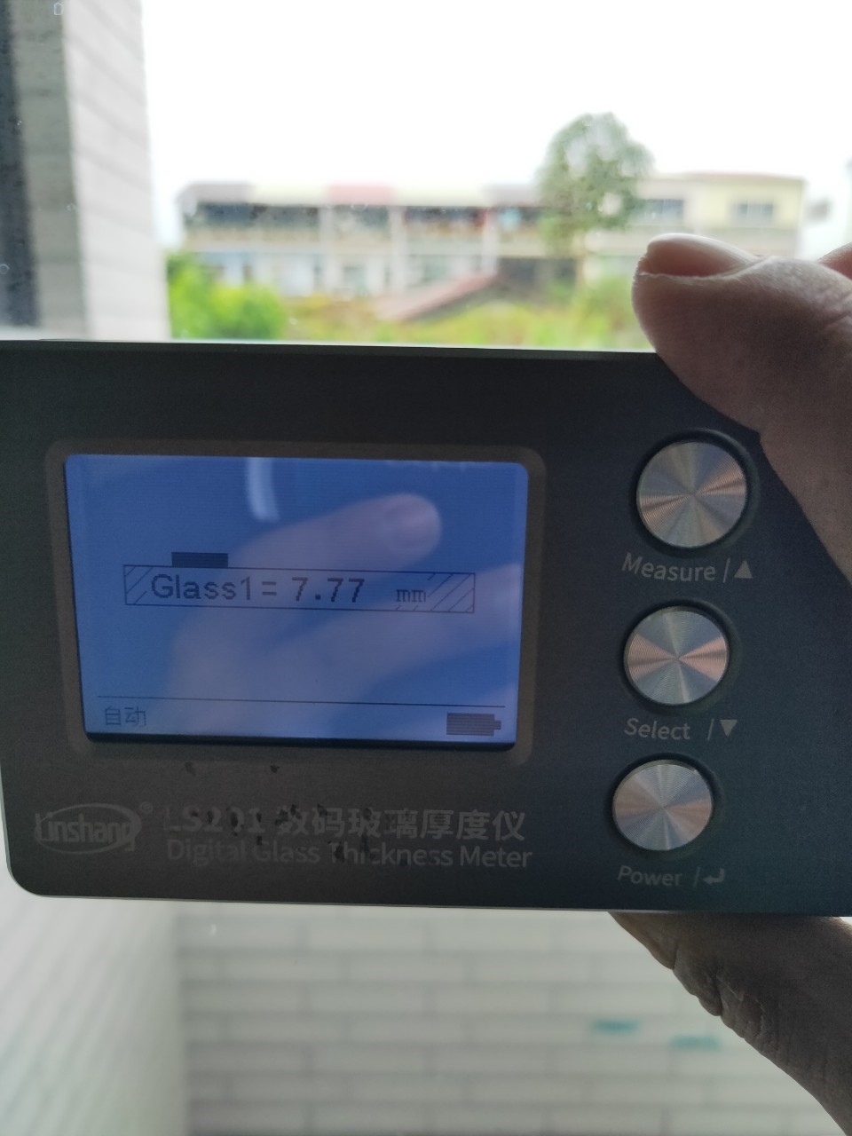 玻璃測厚儀檢查窗戶玻璃厚度案例&nbsp;