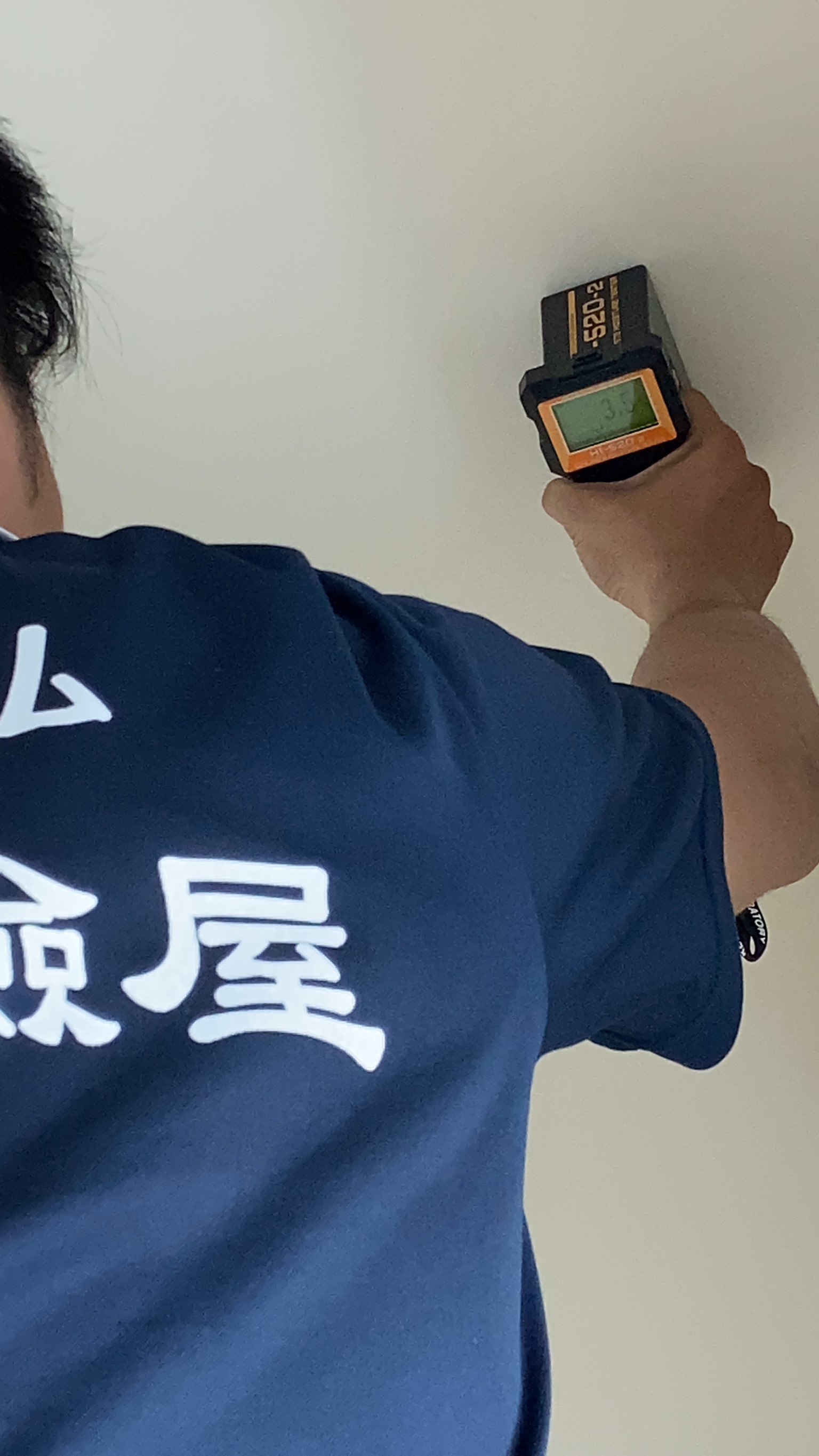 使用非破壞混擬土水分儀，檢測有無滲漏水疑慮案例