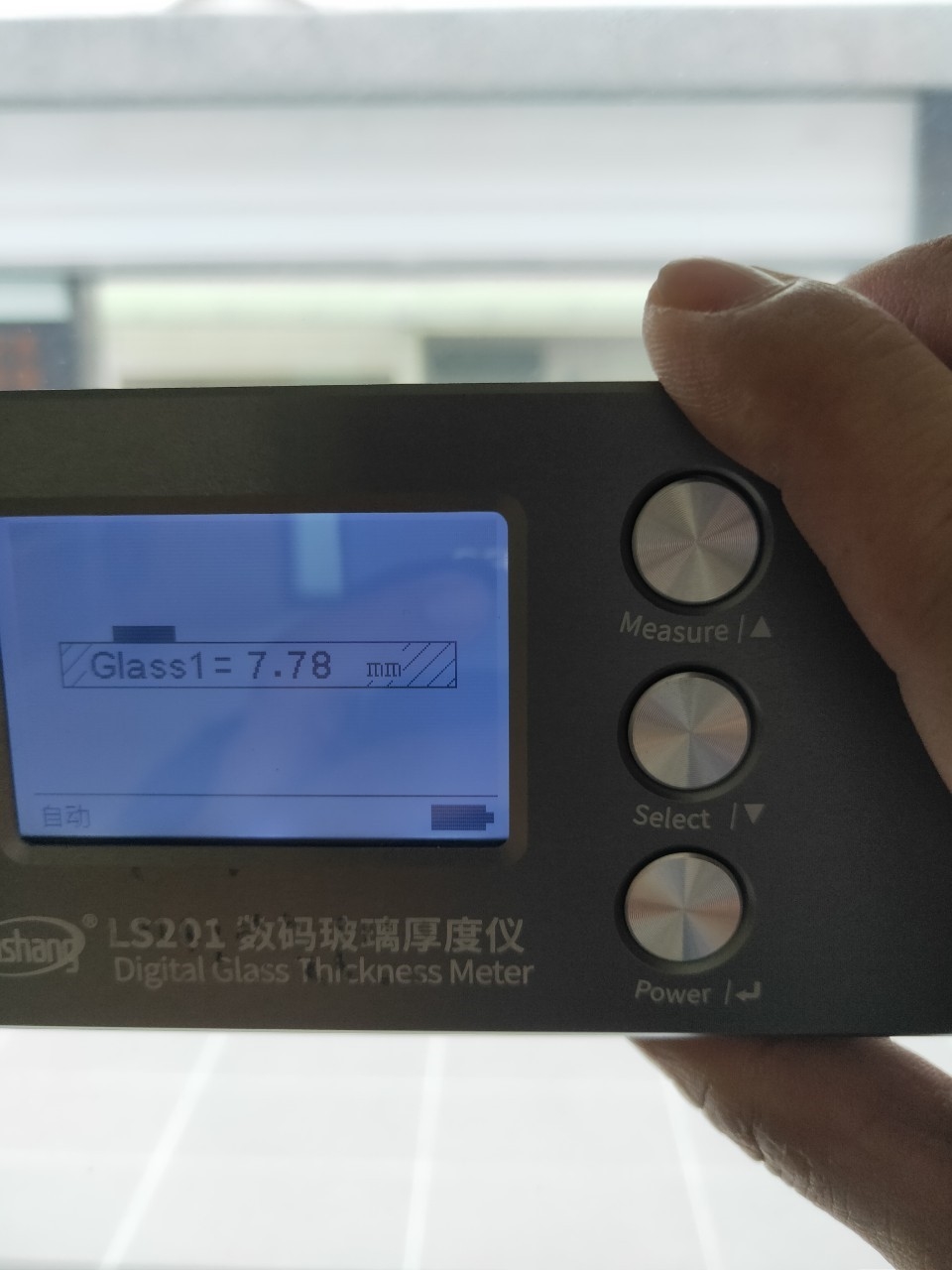 玻璃測厚儀檢查窗戶玻璃厚度案例&nbsp;