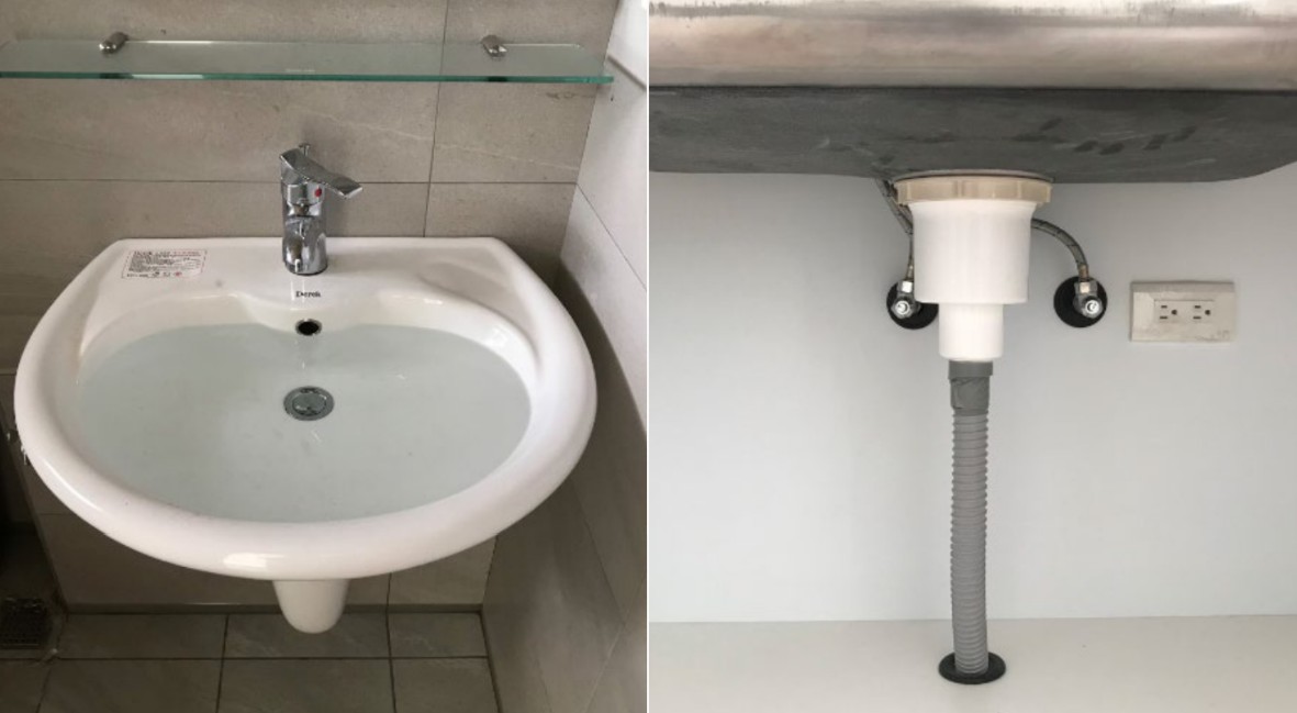 浴缸和面盆做止水及滲漏水檢測