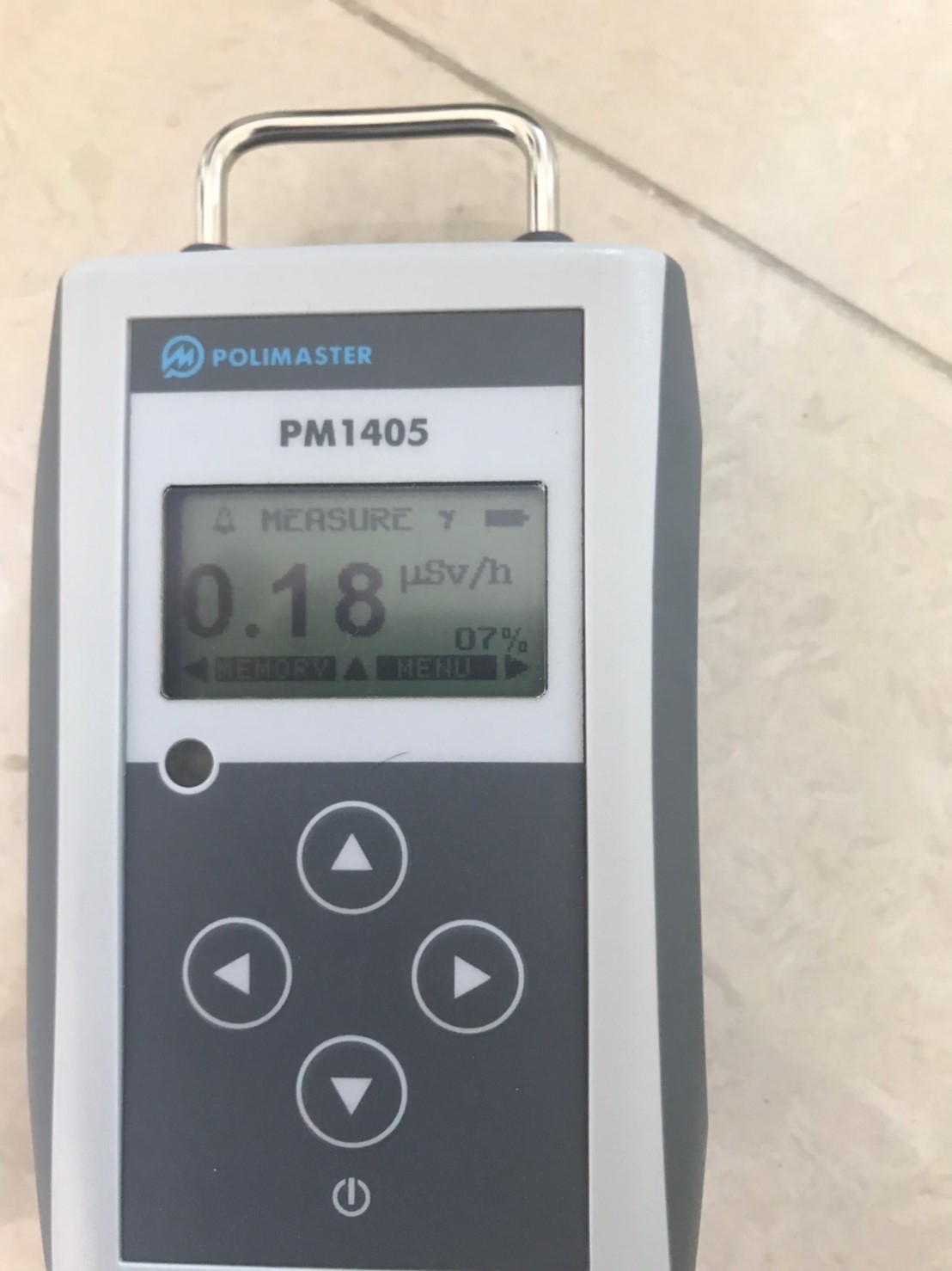 輻射偵測器檢測案例