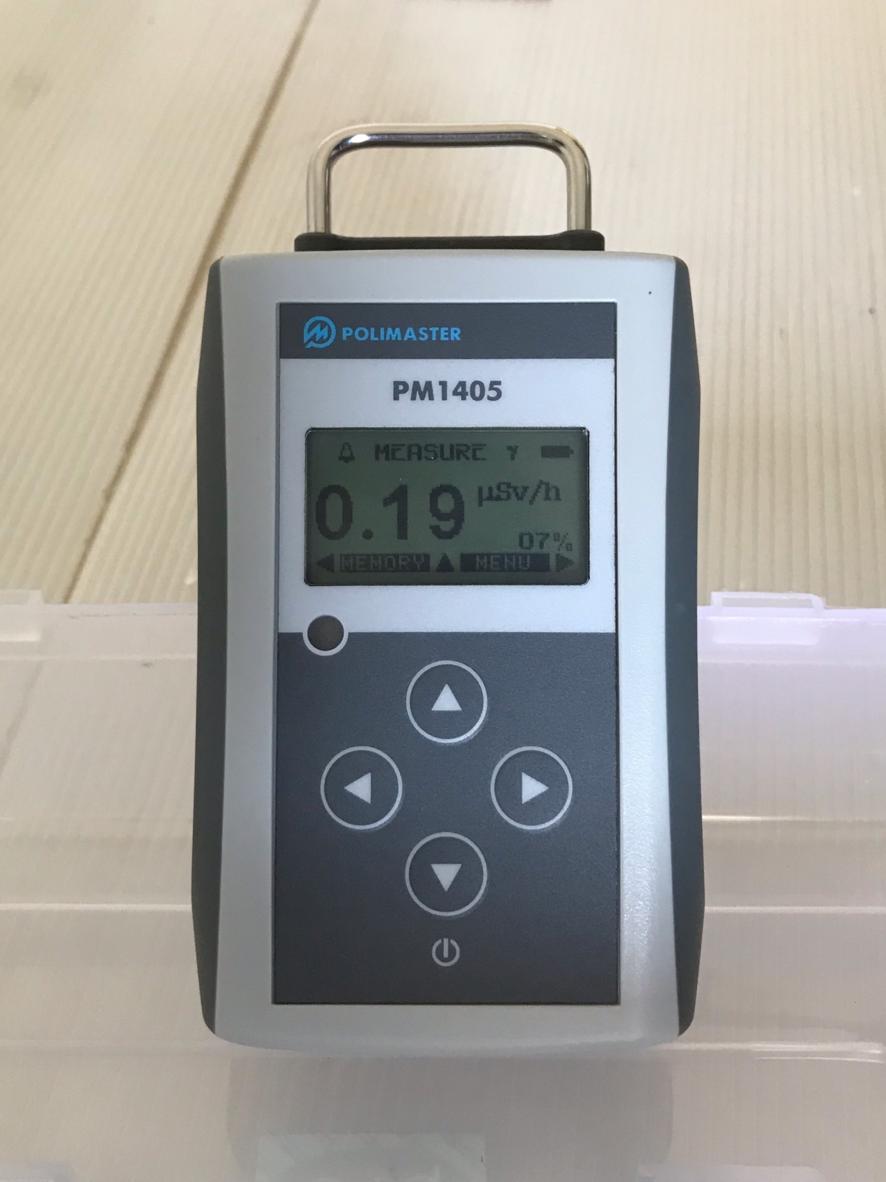 輻射偵測器檢測案例