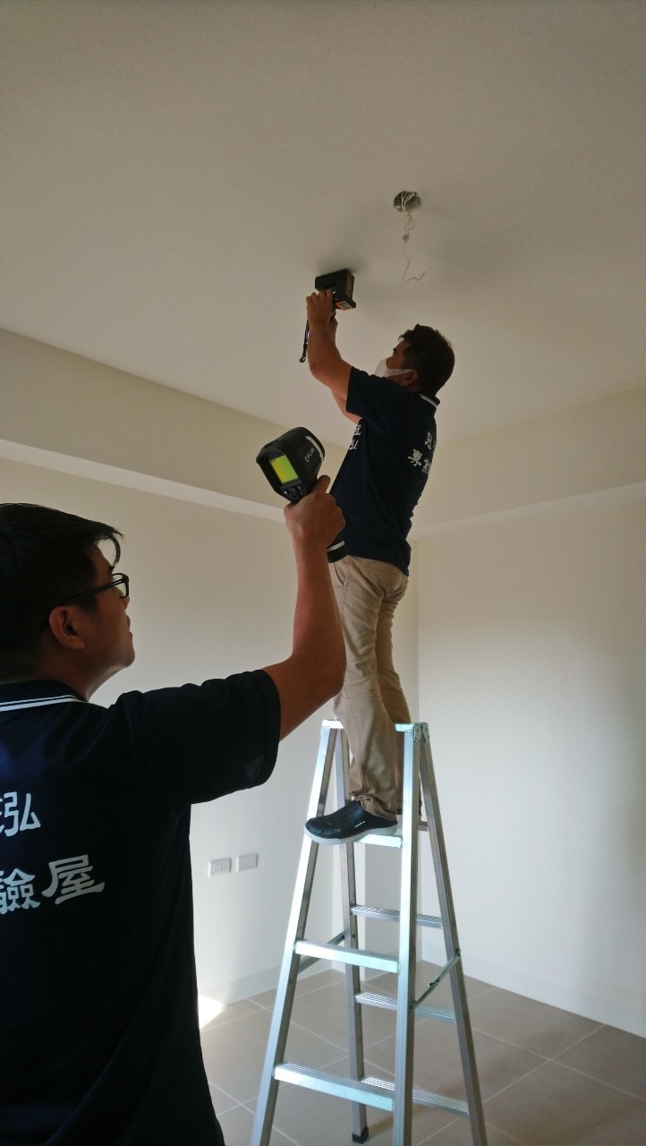 使用非破壞混擬土水分儀，檢測有無滲漏水疑慮案例