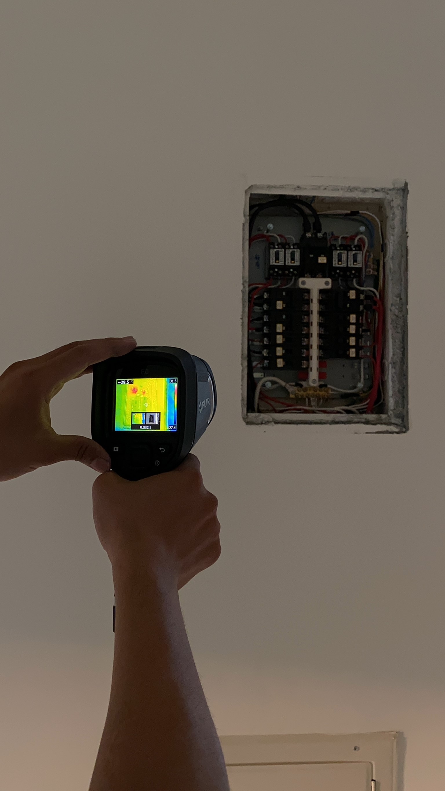 紅外線熱影像儀測試總電路開關&nbsp;