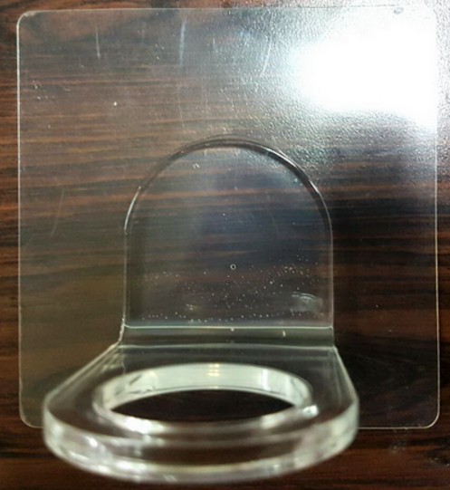 黏貼式洗面乳架