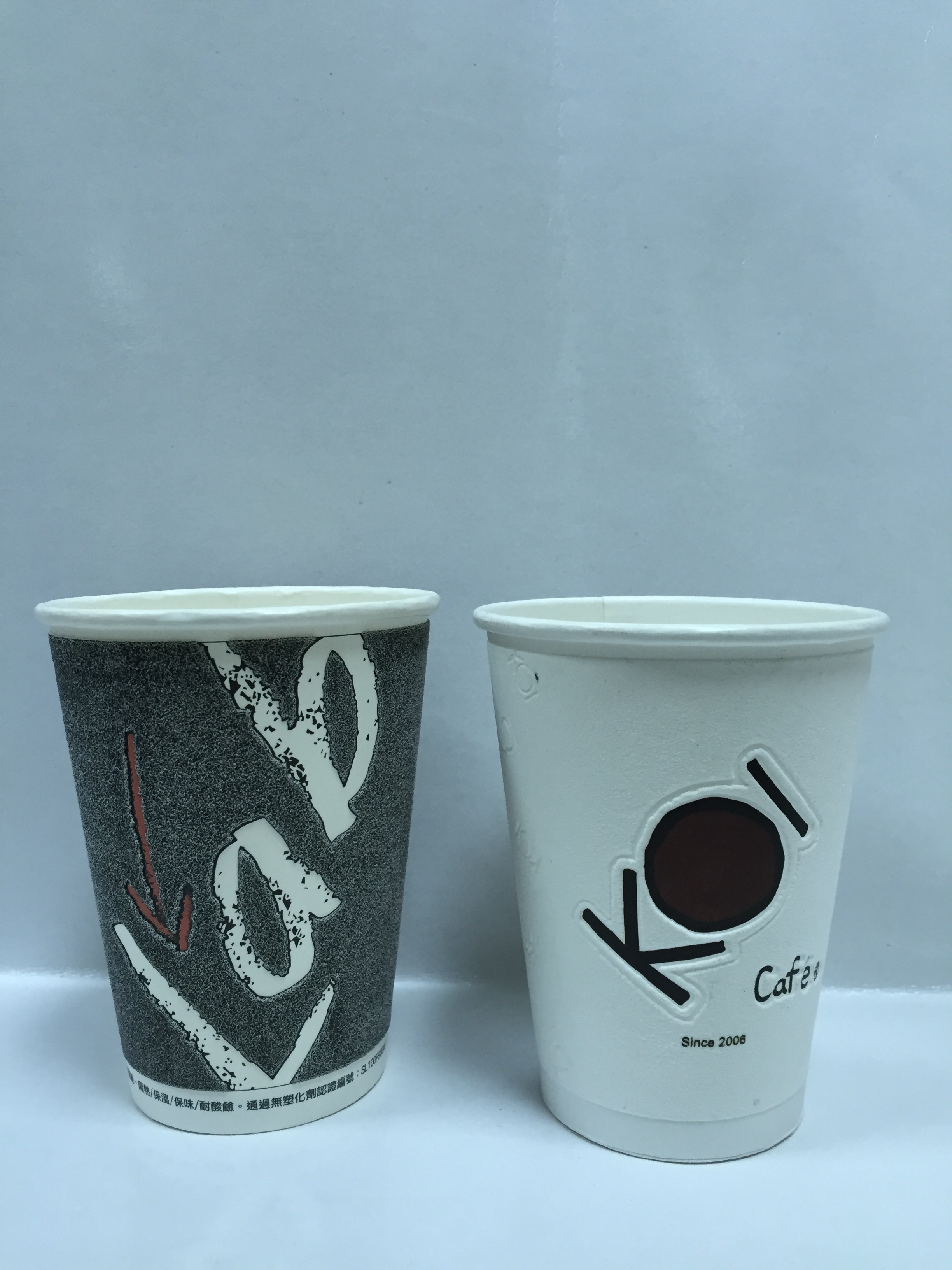 冷飲紙杯,咖啡杯12oz發笑熱杯
