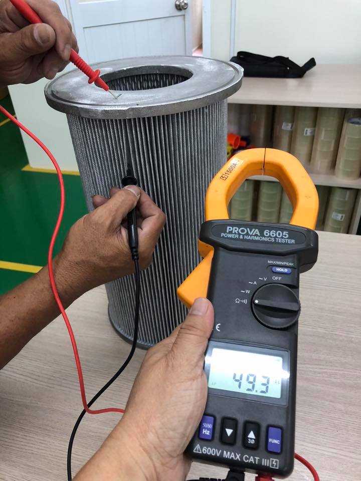 防靜電設計,避免麈爆產生的集塵濾心