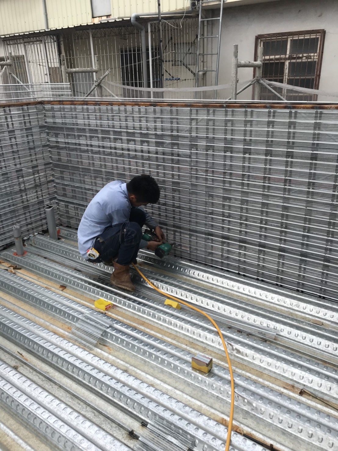 鋼網牆速固網工程