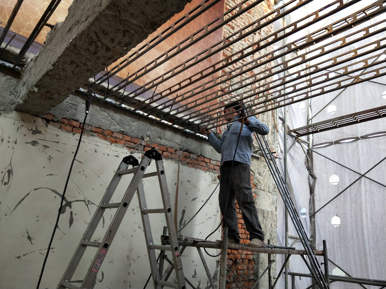 鋼網牆速固網工程