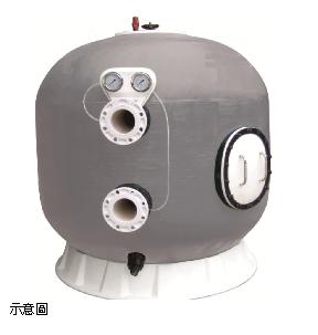 手動游泳池過濾器-側裝