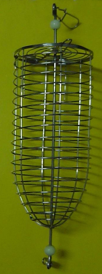 細目收口誘餌籠