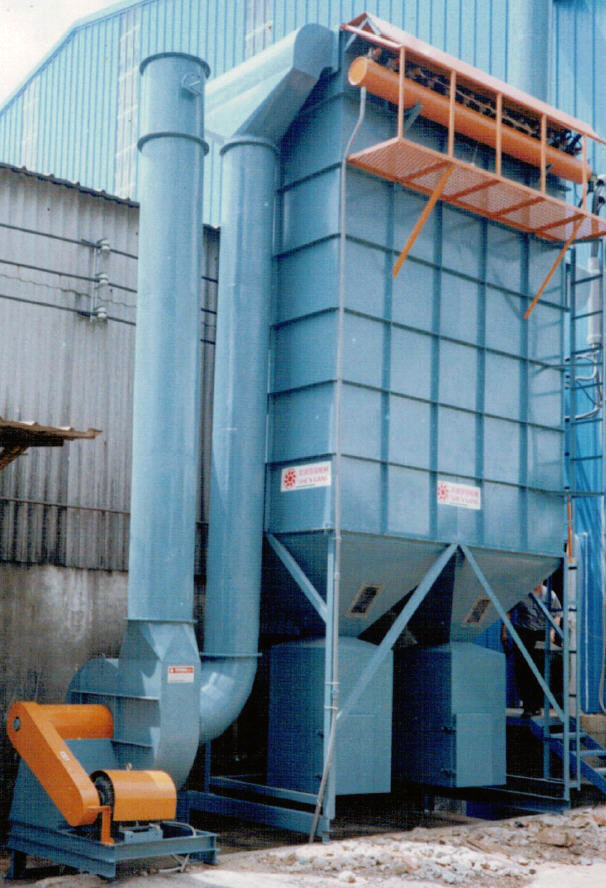 彈夾式、袋濾式脈動式集塵器