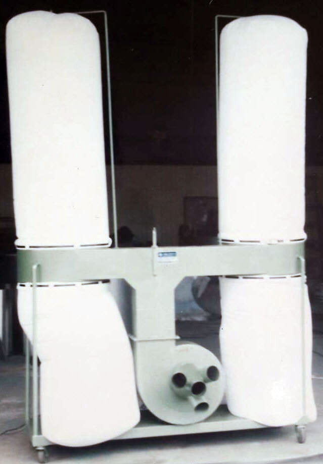 袋濾活動式集塵機(雙筒)