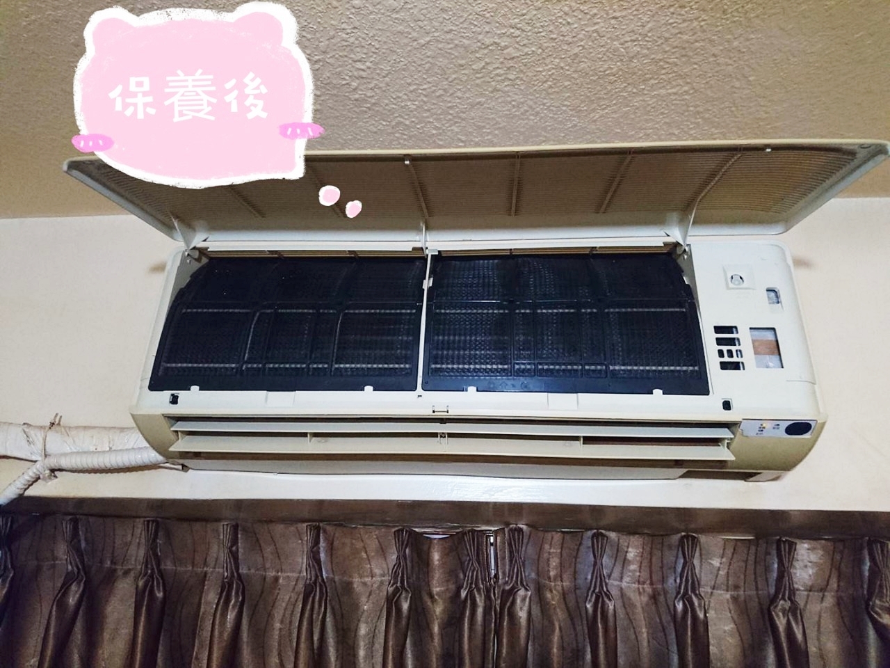 分離式冷氣現場保養(台南宏瑋電器)