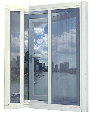 水紗簾-凸窗、八角窗型