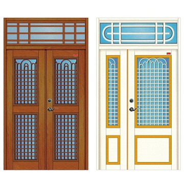 傳家名門3108--柚木色，3109--牙紋色