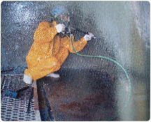 橋椿頭混泥土水刀清除