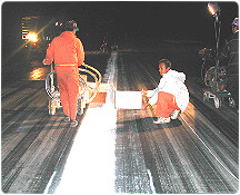 機場跑道胎屑水刀清除並重新畫線