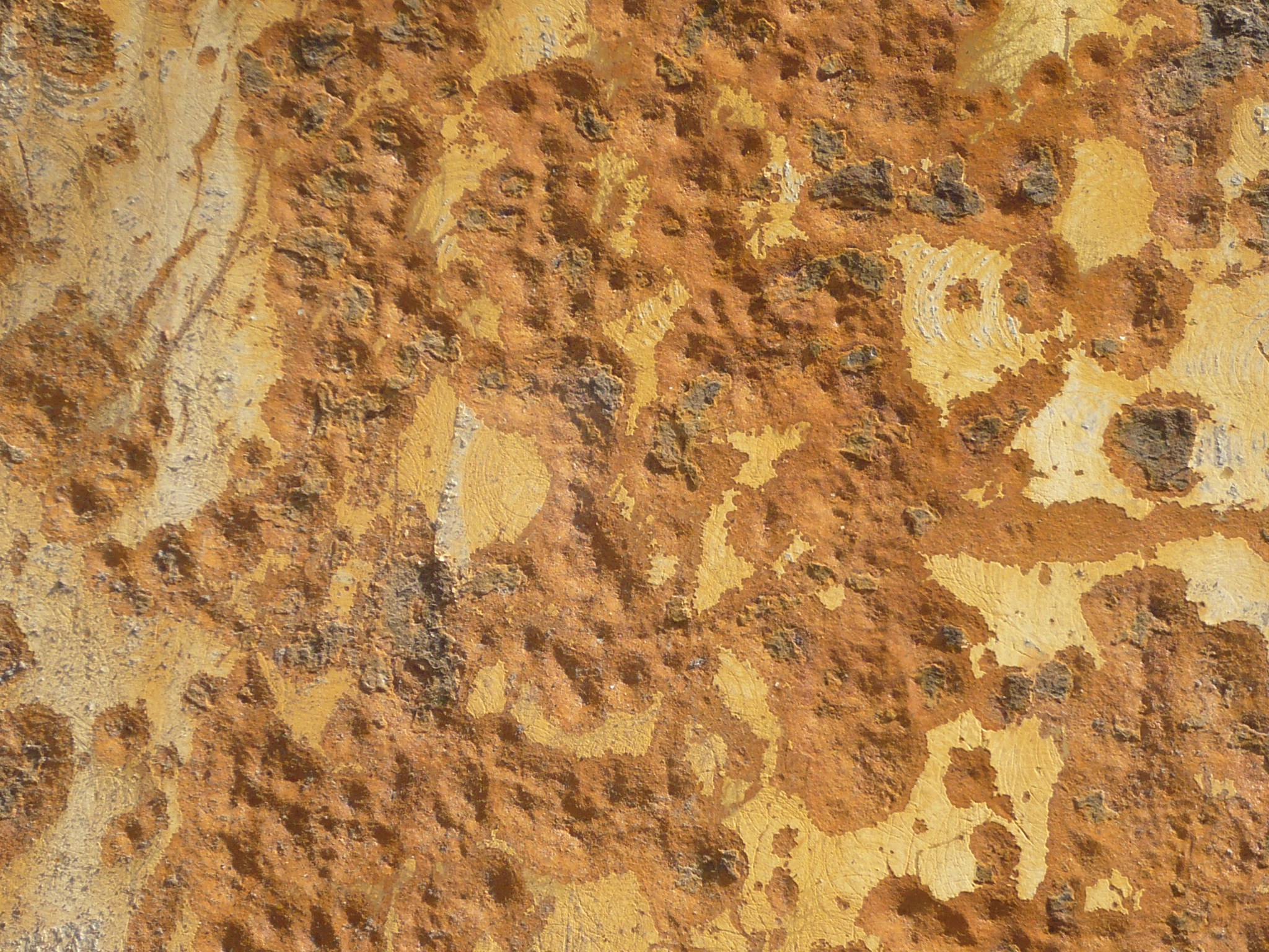 船體-除鏽清洗前