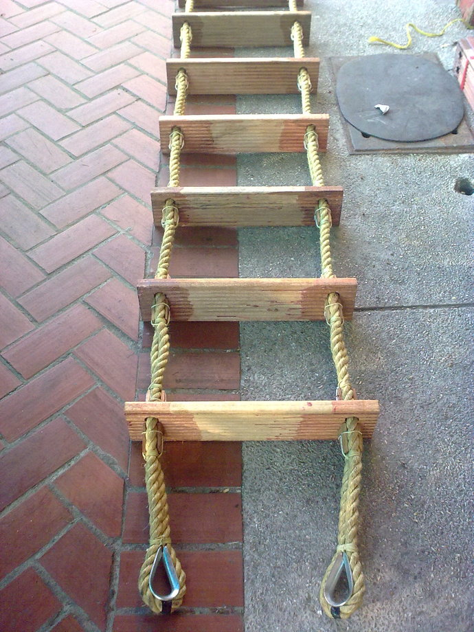 平板繩梯(登艇梯)