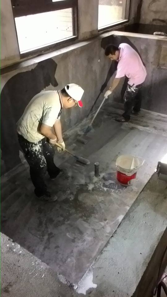 台北木柵路SPA管防水