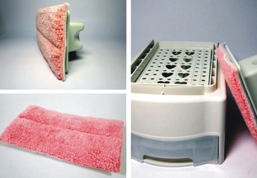 棉質超細纖維布與板擦架