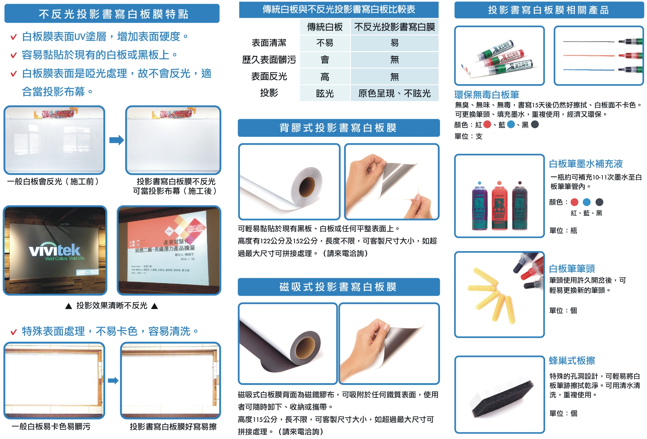 一峰(投影書寫白板膜)DM